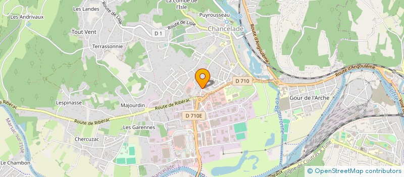localisation de l'entreprise CABINET LINARES à CHANCELADE