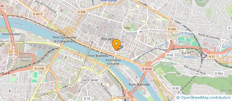 localisation de l'entreprise CABINET LINTOT ET ASSOCIES à ROUEN