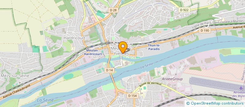 localisation de l'entreprise CABINET LIONEL TRIQUET  MEULAN-EN-YVELINES