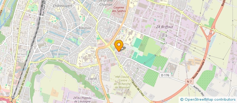 localisation de l'entreprise CABINET LIOTARD  VALENCE