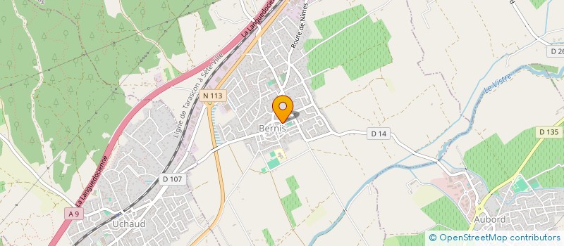 localisation de l'entreprise CABINET LOGESTRIM  BERNIS