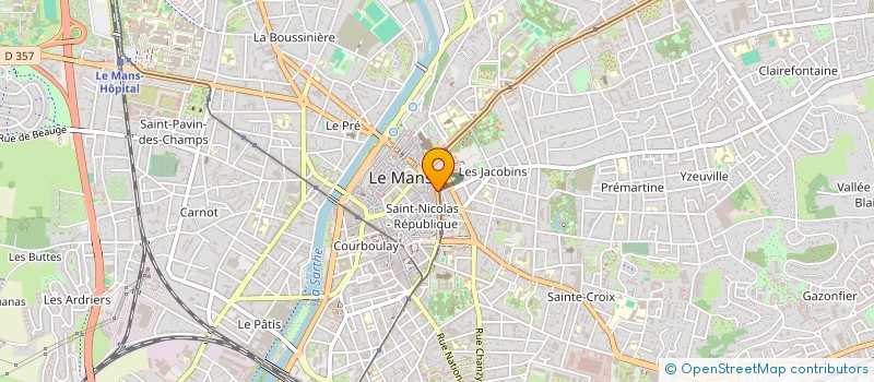 localisation de l'entreprise CABINET LORNE à LE MANS