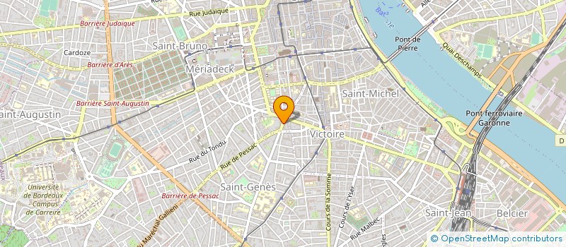 localisation de l'entreprise CABINET LOUIS à BORDEAUX