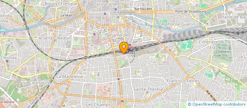 localisation de l'entreprise CABINET LTB SOCIETE D'AVOCATS  RENNES