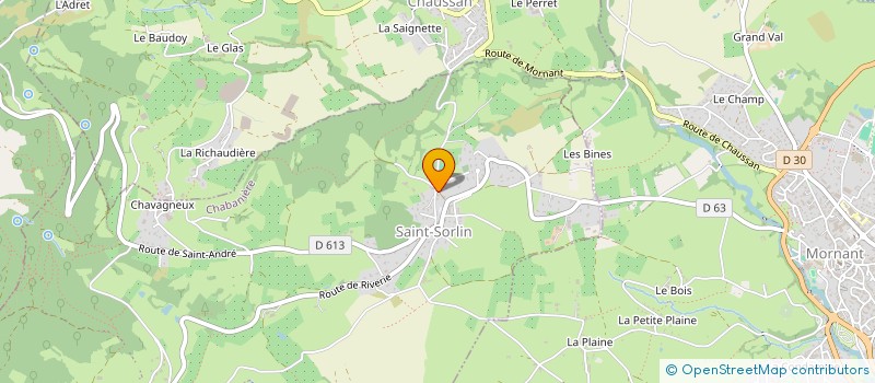 localisation de l'entreprise CABINET LUMIO  SAINT-GENIS-LAVAL
