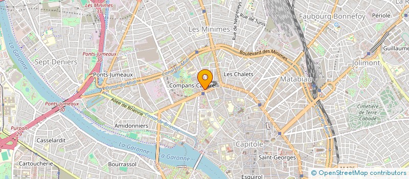 localisation de l'entreprise CABINET LYNEO  TOULOUSE