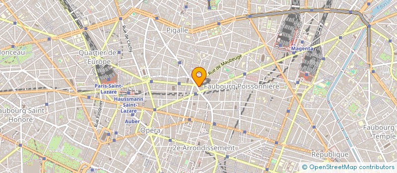localisation de l'entreprise CABINET LYSANDRE  PARIS