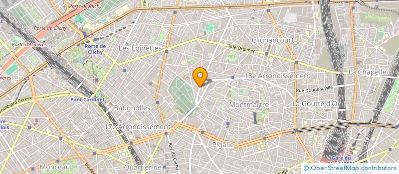 localisation de l'entreprise CABINET M.A. FONT  PARIS