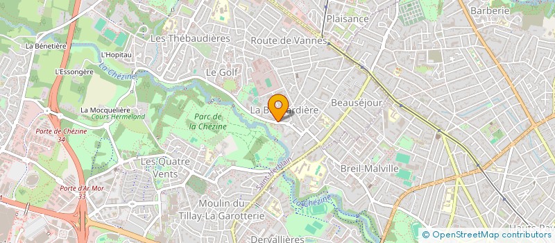 localisation de l'entreprise CABINET M&G IMMOBILIER  SAINT-HERBLAIN