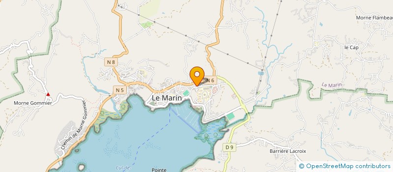 localisation de l'entreprise CABINET M. PINEL-FEREOL BENOIT  MARIN