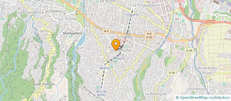 localisation de l'entreprise CABINET MAHAMAD MAHORAISE DE COURTAGE EN ASSURANCE à SAINT-DENIS