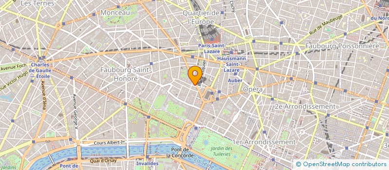 localisation de l'entreprise CABINET MAIGNE-GABORIT & GARRAUD  PARIS