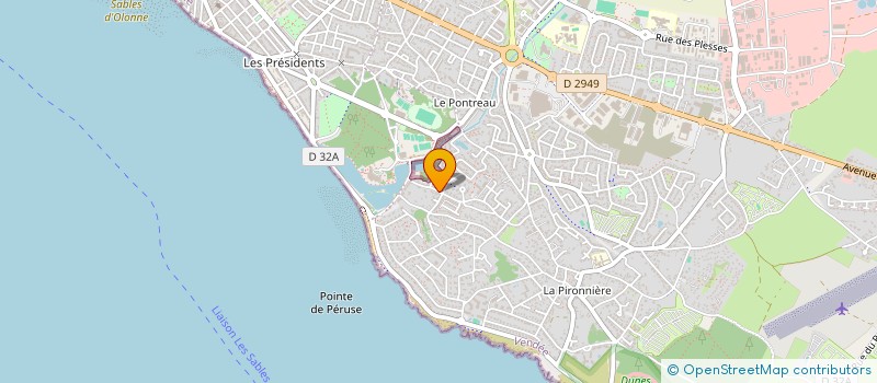 localisation de l'entreprise CABINET MALESHERBES à LES SABLES D'OLONNE