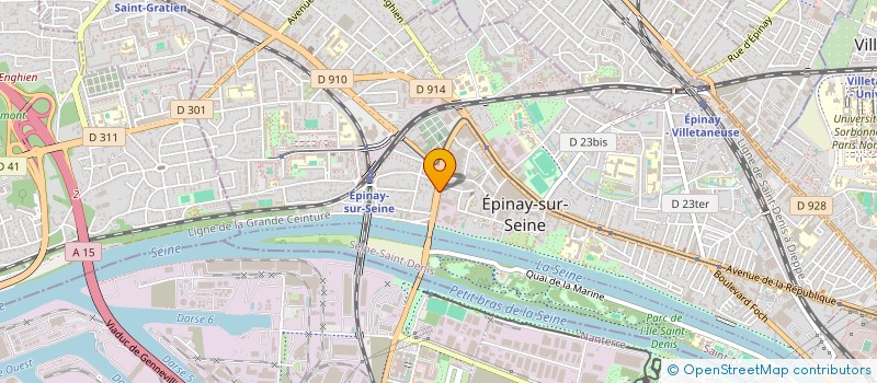 localisation de l'entreprise CABINET MAN DIM III à EPINAY SUR SEINE