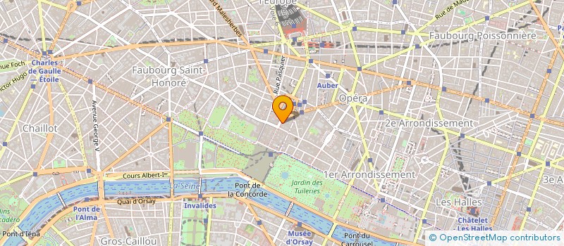 localisation de l'entreprise CABINET MANADOXE  PARIS