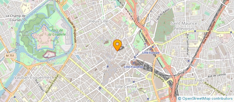 localisation de l'entreprise CABINET MARECHAL à LILLE