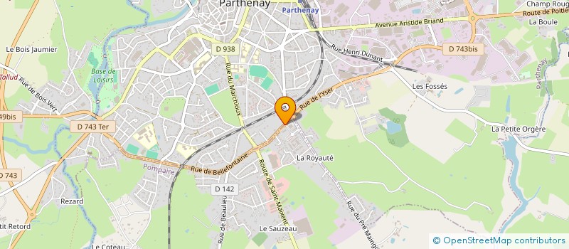 localisation de l'entreprise CABINET MARET ET ASSOCIES à POMPAIRE