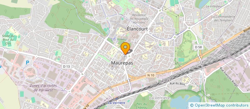 localisation de l'entreprise CABINET MARIONNEAU  PARIS