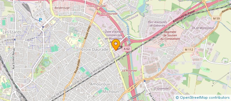 localisation de l'entreprise CABINET MARTIN ET ASSOCIES  TOULOUSE