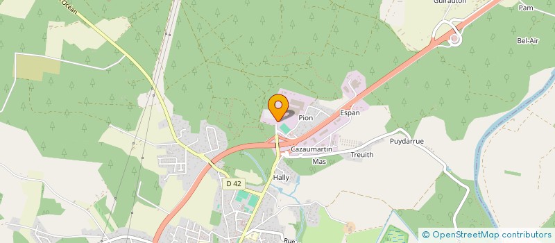 localisation de l'entreprise CABINET MARTIN M&A  PONTONX-SUR-L'ADOUR