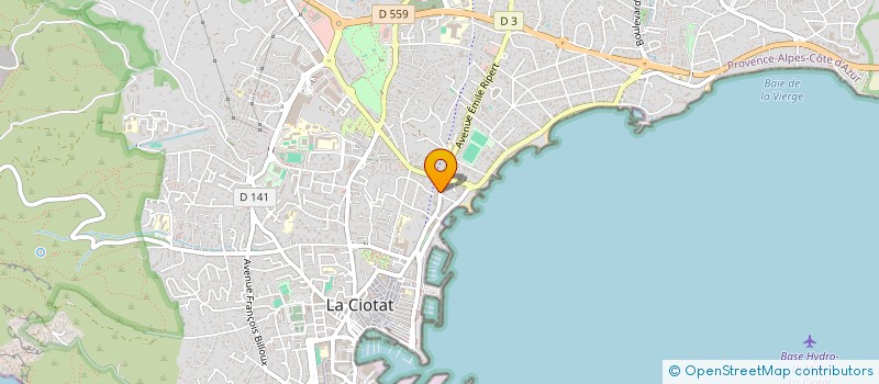 localisation de l'entreprise CABINET MASSE-CHABLIN à LA CIOTAT