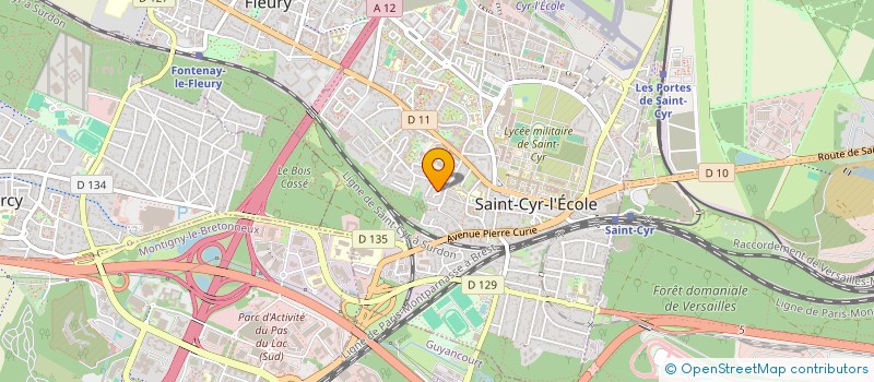 localisation de l'entreprise CABINET MASSONI  SAINT-CYR-L ECOLE