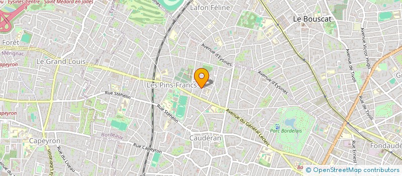 localisation de l'entreprise CABINET MATTHIAS ROELLY EXPERT  BORDEAUX