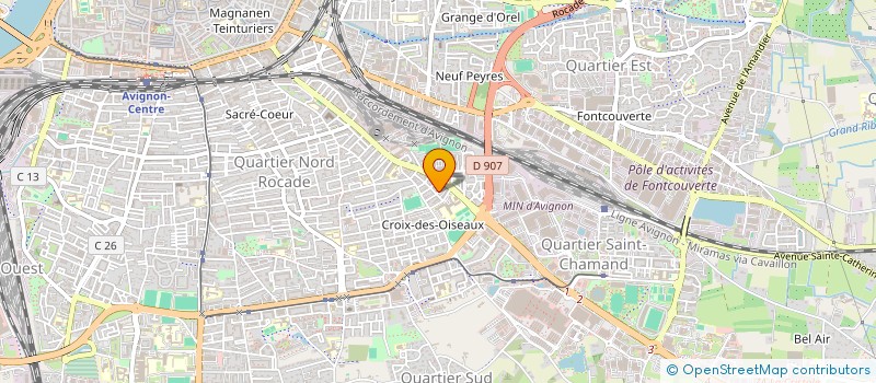 localisation de l'entreprise CABINET MB CONSEILS ET TRANSACTIONS  AVIGNON