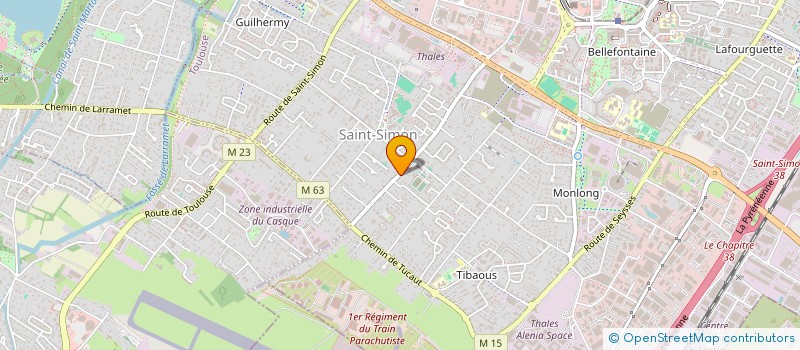 localisation de l'entreprise CABINET MBA  TOULOUSE