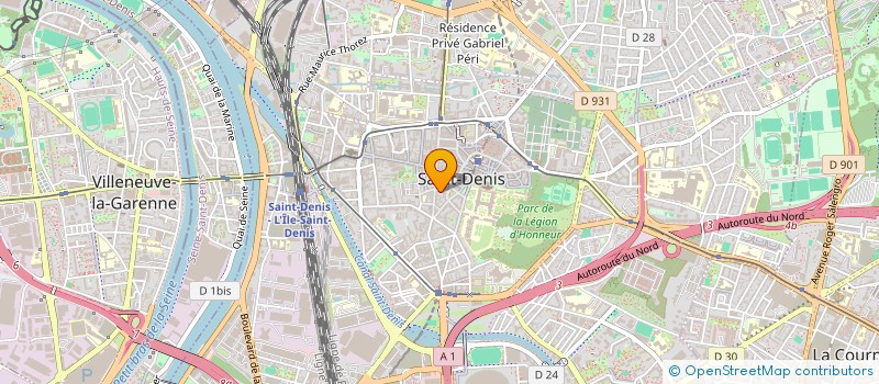 localisation de l'entreprise CABINET MEDECINE GENERALE à SAINT-DENIS
