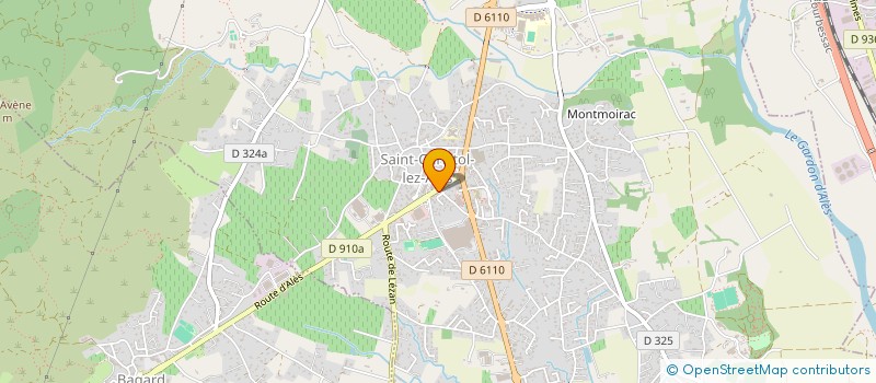 localisation de l'entreprise CABINET MEDICAL BALANCHE MARRA ET ROUX  SAINT-CHRISTOL-LEZ-ALES