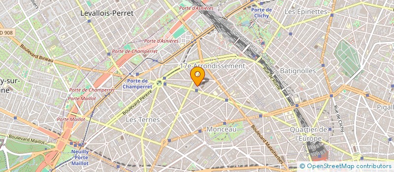 localisation de l'entreprise CABINET MEDICAL BERTHELOT DUTHION  PARIS