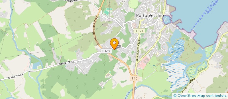 localisation de l'entreprise CABINET MEDICAL CAMPICCICOLI à PORTO-VECCHIO