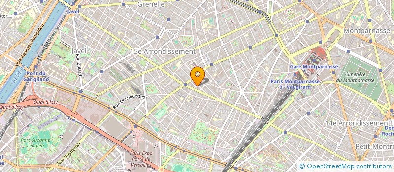 localisation de l'entreprise CABINET MEDICAL CONVENTION  PARIS