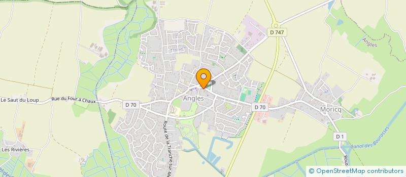 localisation de l'entreprise CABINET MEDICAL DE LA TONNELLE à ANGLES