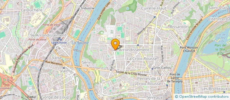 localisation de l'entreprise CABINET MEDICAL DE LASSALLE  LYON