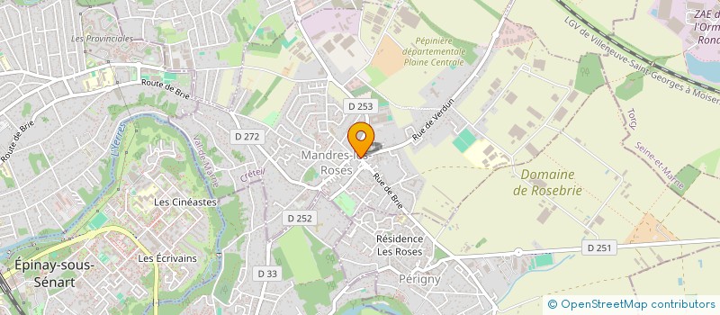 localisation de l'entreprise CABINET MEDICAL DE PERIGNY à PERIGNY