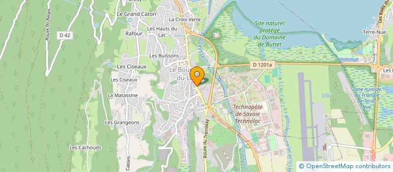 localisation de l'entreprise CABINET MEDICAL DES DOCTEURS BLAKE ET TREMEY  LE BOURGET-DU-LAC