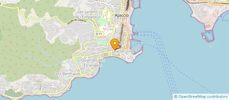 localisation de l'entreprise CABINET MEDICAL DES DOCTEURS CHANSON ET COSTA à AJACCIO