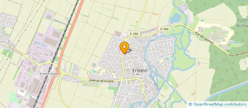 localisation de l'entreprise CABINET MEDICAL DES DOCTEURS ECREPONT, CASSAT ET RANDRIANTSOA - SCM  ERSTEIN