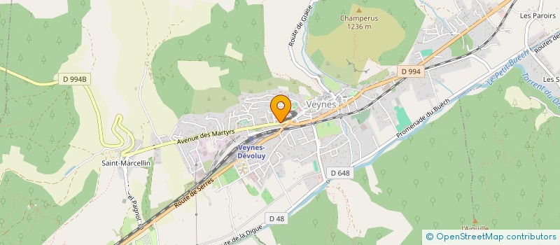 localisation de l'entreprise CABINET MEDICAL DES DOCTEURS FRANCOISE ROBACH & PHILIPPE TORA  VEYNES