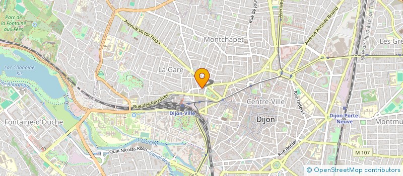 localisation de l'entreprise CABINET MEDICAL DES DOCTEURS LAMOTTE ET MATEI à DIJON