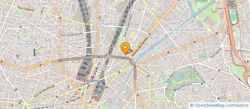 localisation de l'entreprise CABINET MEDICAL DES DOCTEURS M'ZOUGHI ET ZAGHDOUD  PARIS