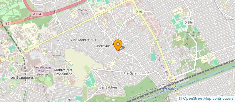 localisation de l'entreprise CABINET MEDICAL DES DOCTEURS PIROLLO ET TRAN à VILLEPINTE