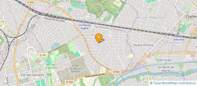 localisation de l'entreprise CABINET MEDICAL DES DRS TEDOLDI MINACORI à GAGNY