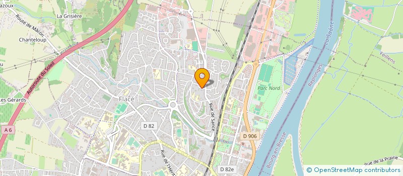 localisation de l'entreprise CABINET MEDICAL DES GAUTRIATS à MACON