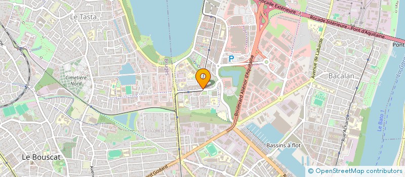 localisation de l'entreprise CABINET MEDICAL DES TROIS M  BORDEAUX