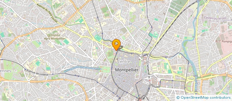 localisation de l'entreprise CABINET MEDICAL DOCTEUR DINAOUI  MONTPELLIER