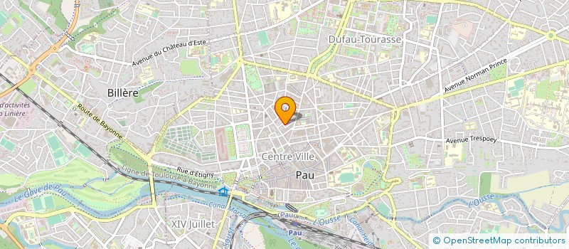 localisation de l'entreprise CABINET MEDICAL DOCTEURS PETRIAT-WOILLEZ à PAU