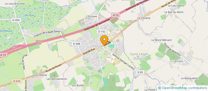 localisation de l'entreprise CABINET MEDICAL DOCTEURS WALTER G ET P  DOZULE